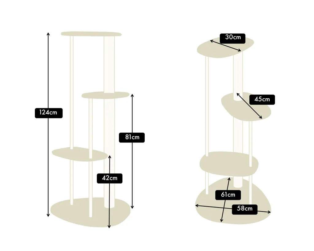 Kyoto Ascent Cat Tree